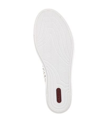 Rieker Białe L8831-80 White (RI8-a) batai