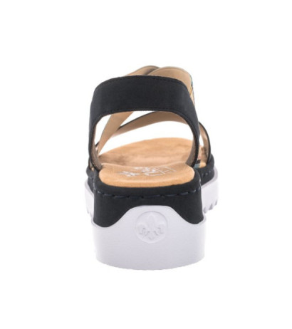 Rieker Granatowe V44G8-14 Blue Combination (RI2-b) sandalai