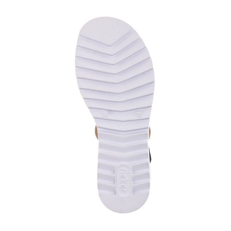 Rieker Granatowe V44G8-14 Blue Combination (RI2-b) sandalai