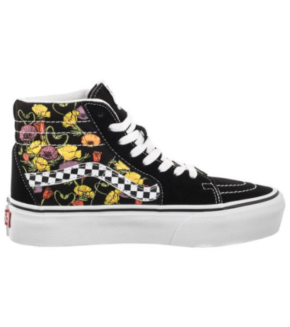Vans SK8-HI Platform Poppy Checkerboard Black VN0A5KY2BML1 (VA369-a) sportiniai bateliai