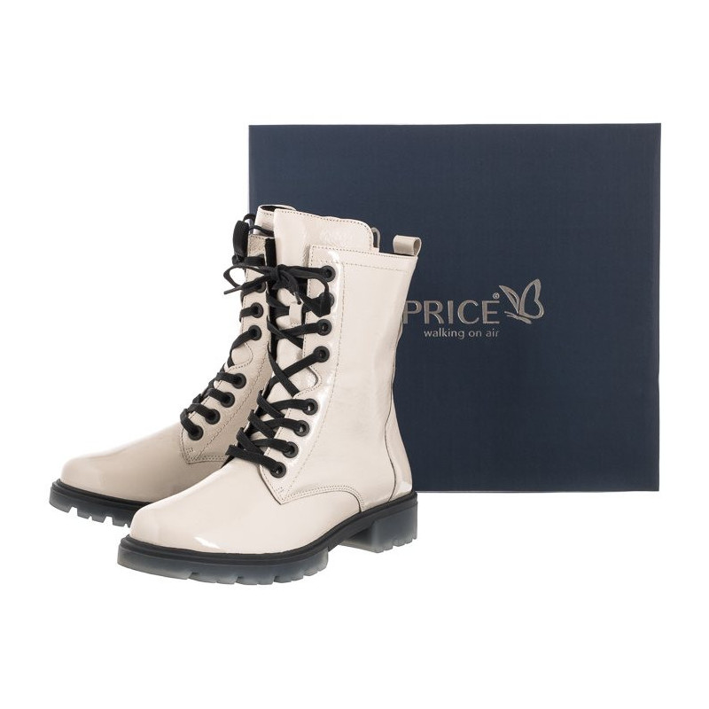 Caprice Białe 9-25251-29 138 Snow Naplak (CP330-a) batai