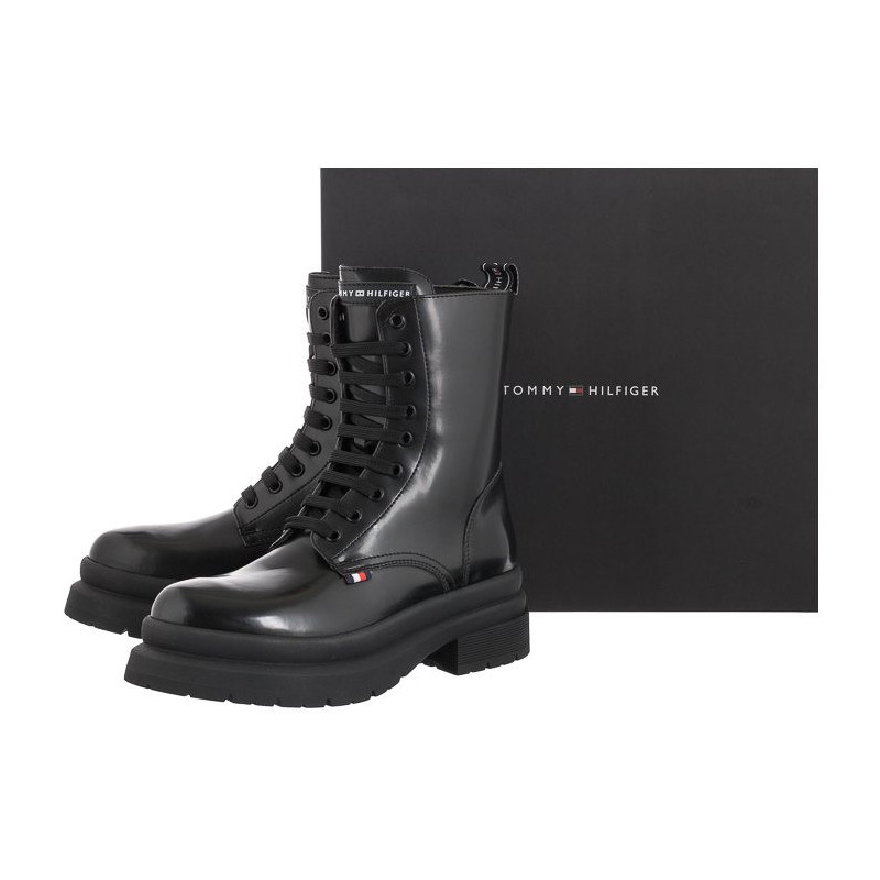 Tommy Hilfiger Lace-Up Bootie T4A5-32415-1453 999 (TH524-a) batai