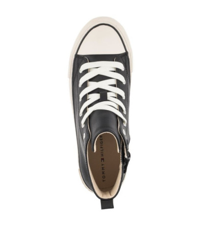 Tommy Hilfiger High Top Lace-Up Sneaker Black T3A9-32288-1355 999 (TH530-a) bateliai