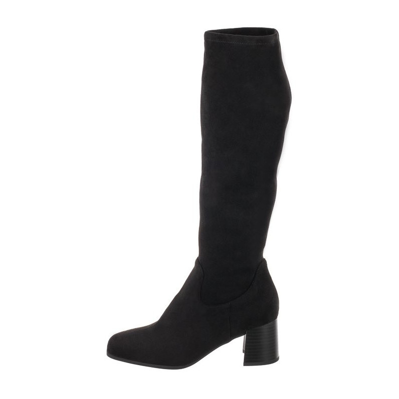 Caprice Czarne 9-25515-29 044 Black Stretch (CP331-b) batai