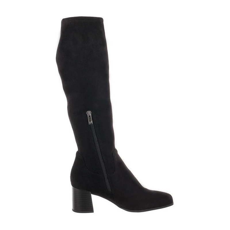 Caprice Czarne 9-25515-29 044 Black Stretch (CP331-b) batai