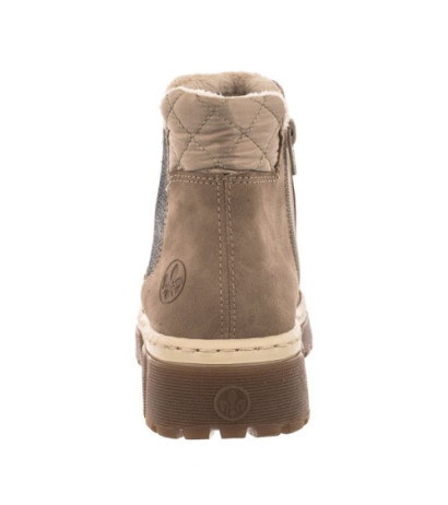Rieker Beżowe X8674-64 Beige (RI34-a) batai