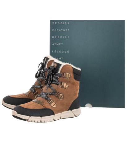 Geox J Flexyper G. Whisky/Black J16APA 022FU C6175 (GE38-a) batai