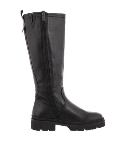 Tamaris Czarne 1-25622-29 003 Black Leather (TM405-a) batai
