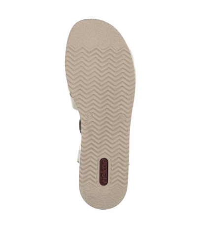 Rieker Beżowe 62918-22 Beige Combination (RI30-b)