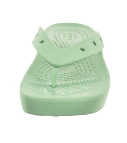 Crocs Classic Platform Flip W Jade Stone 207714-3UG (CR238-d) šlepetės