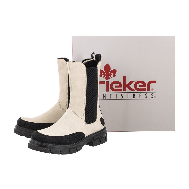Rieker Beżowe Z9170-60 Beige (RI36-a) batai