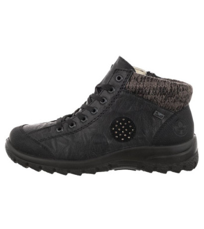 Rieker Czarne L7110-01 Black (RI37-a) batai