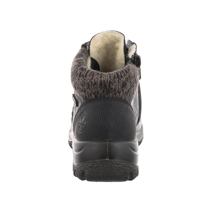 Rieker Czarne L7110-01 Black (RI37-a) batai
