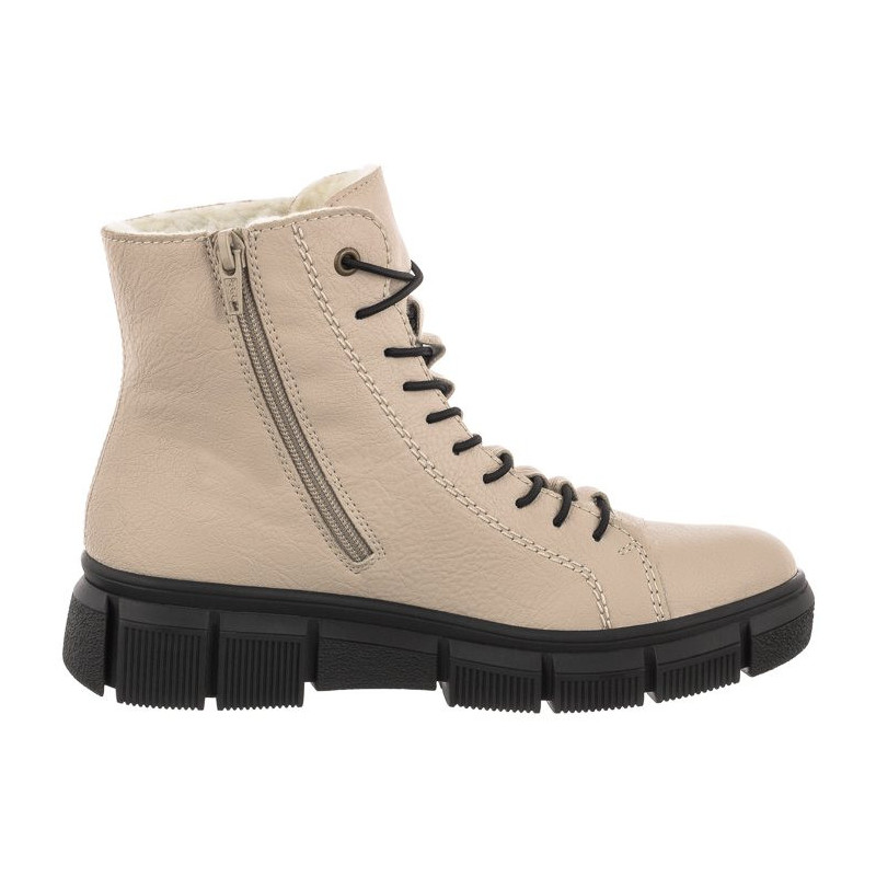 Rieker Beżowe X3428-60 Beige (RI41-a) batai