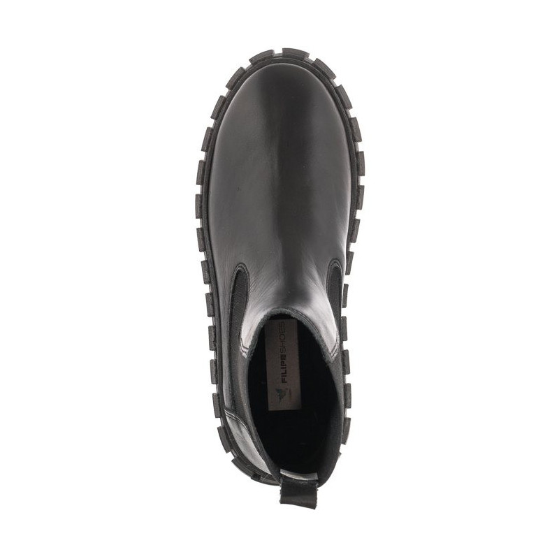 Filipe Czarne 12310 Crust 6703 Preto (FP50-a) bateliai