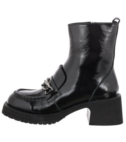 Venezia Czarne Lakierowane 4152625 (VE668-a) bateliai