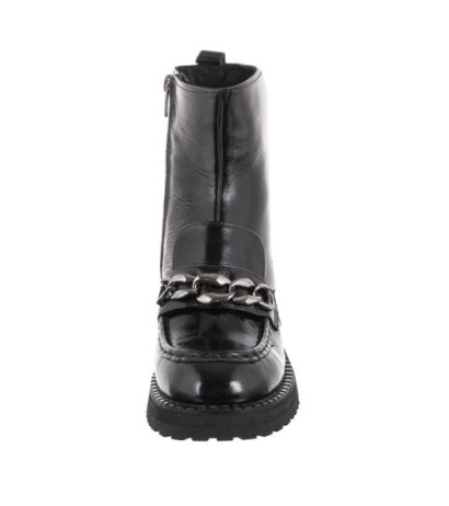 Venezia Czarne Lakierowane 4152625 (VE668-a) bateliai