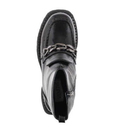Venezia Czarne Lakierowane 4152625 (VE668-a) bateliai
