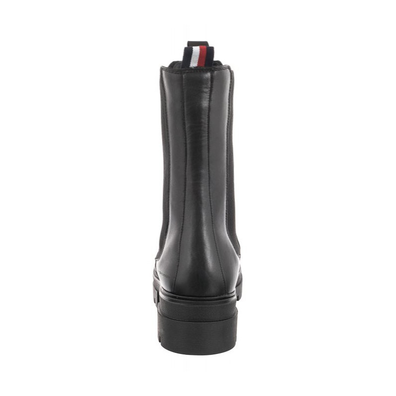 Tommy Hilfiger Monochromatic Chelsea Boot FW0FW06730 Black (TH537-a) 