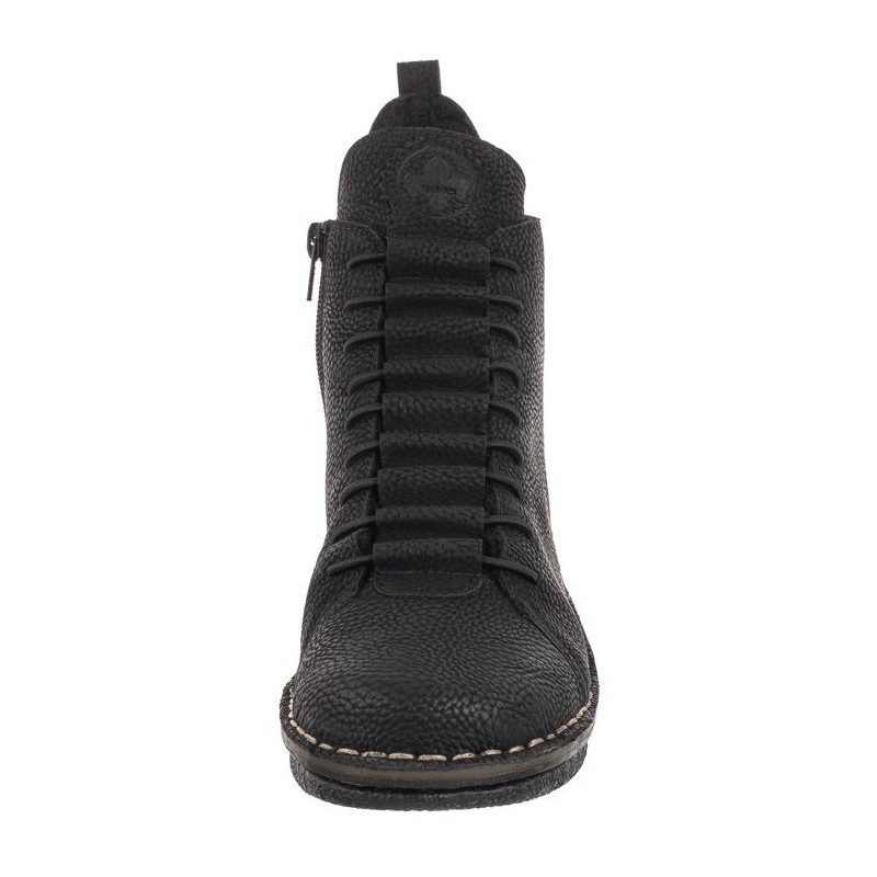 Rieker Czarne 73333-00 Black (RI53-a) batai
