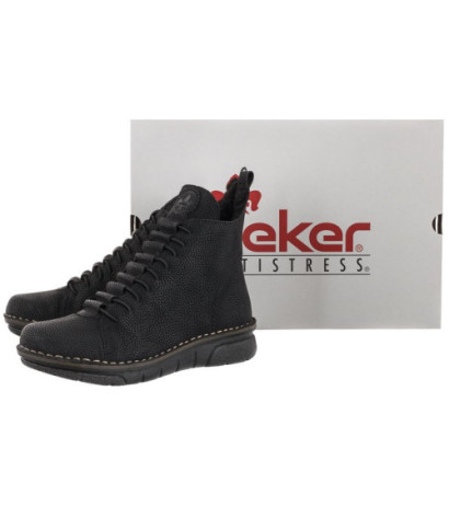 Rieker Czarne 73333-00 Black (RI53-a) batai