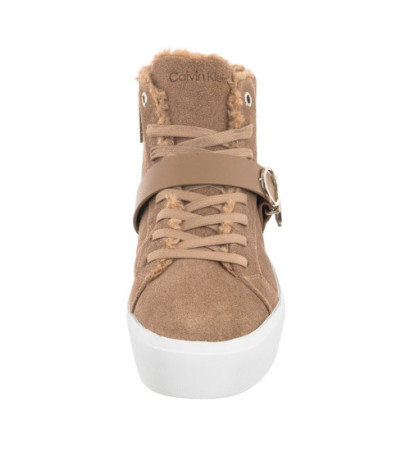Calvin Klein Flatform Cup High Top CK Hw-S Wl HW0HW01334 GEZ Safari Canvas (CK170-a) batai