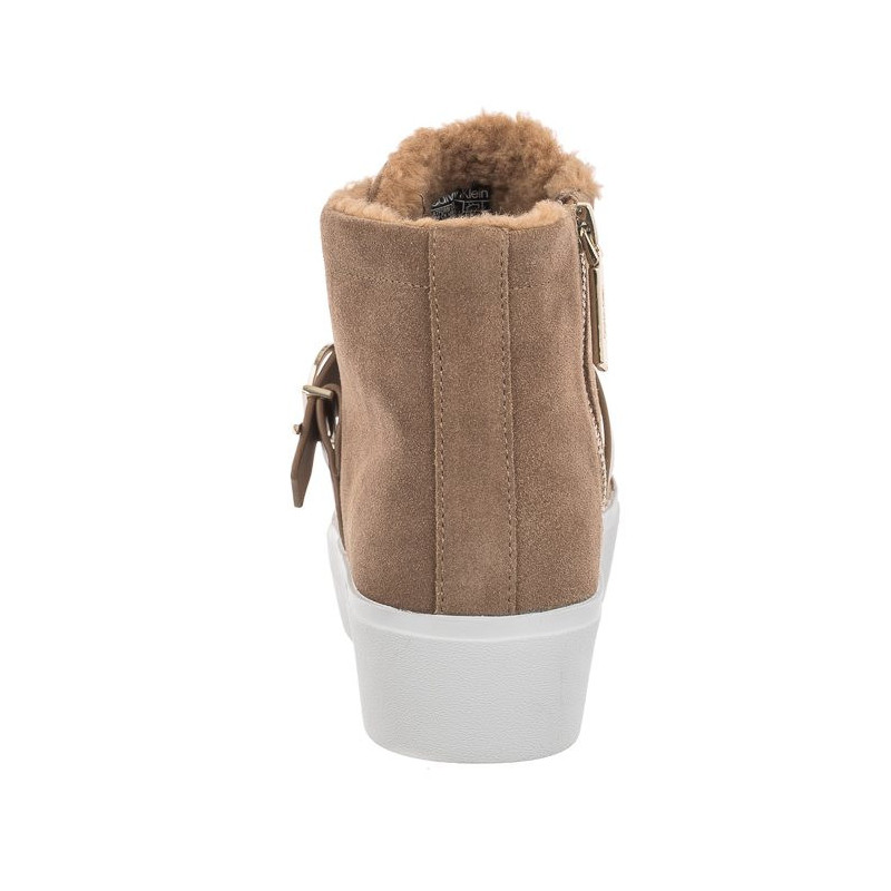 Calvin Klein Flatform Cup High Top CK Hw-S Wl HW0HW01334 GEZ Safari Canvas (CK170-a) batai