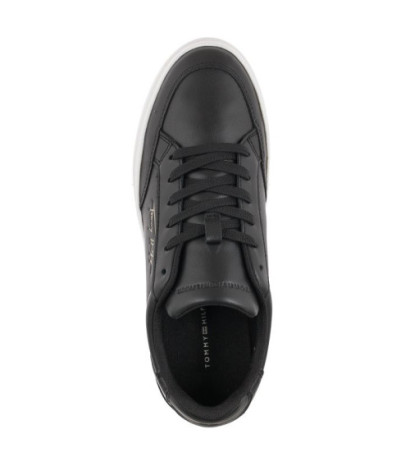 Tommy Hilfiger TH Signature Leather Sneaker FW0FW06665 BDS Black (TH539-a) sportiniai bateliai