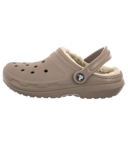 Crocs Classic Lined Clog Mushroom/Bone 203591-2YB (CR266-a) Moteriški batai/šlepetės