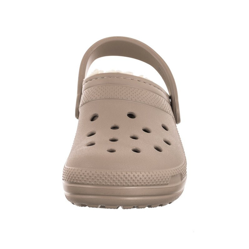 Crocs Classic Lined Clog Mushroom/Bone 203591-2YB (CR266-a) Moteriški batai/šlepetės