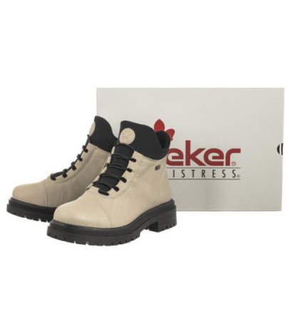 Rieker Beżowe Y3163-60 Beige (RI39-b) batai