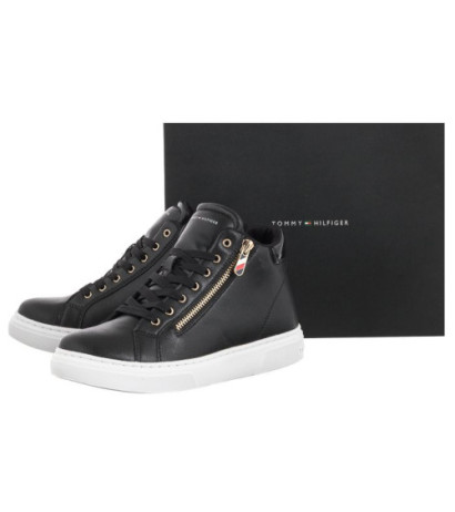 Tommy Hilfiger High Top Lace-Up Sneaker T3A9-32317-1434 999 Black (TH541-a) sportiniai bateliai