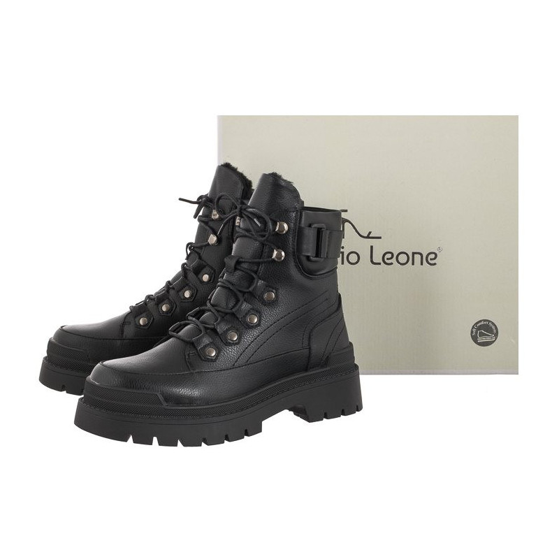 Sergio Leone Czarne SN 108 (SL465-a) batai