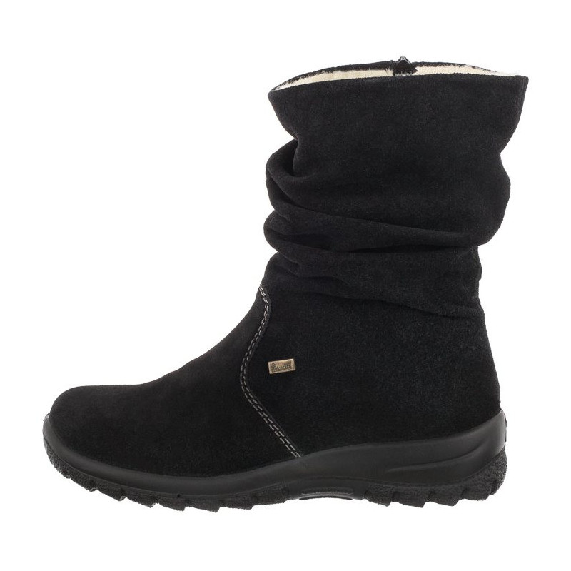 Rieker Czarne Z7171-01 (RI62-a) batai