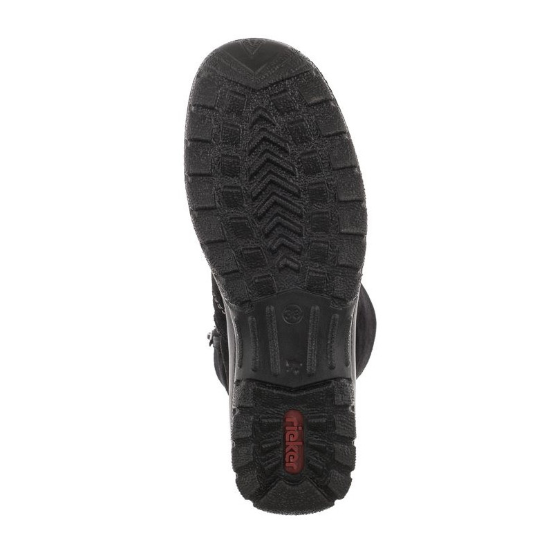 Rieker Czarne Z7171-01 (RI62-a) batai