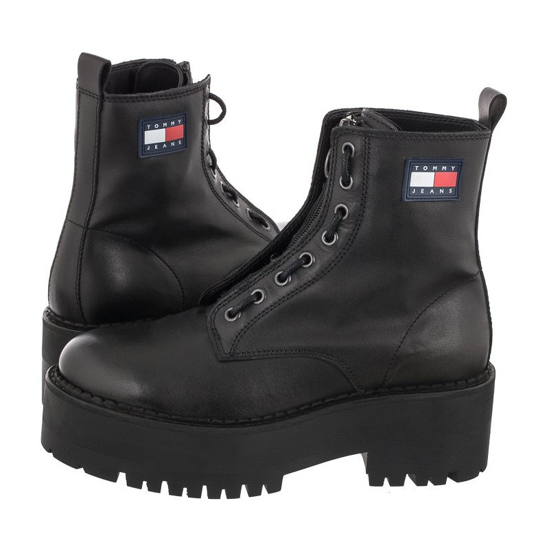 Tommy Hilfiger Tamy Higher 3A EN0EN02005 BDS Black (TH566-a) bateliai