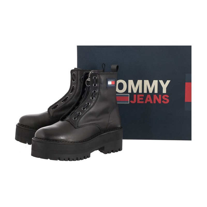 Tommy Hilfiger Tamy Higher 3A EN0EN02005 BDS Black (TH566-a) bateliai