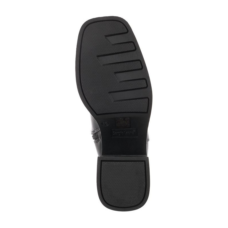 Sergio Leone Czarne KZ 211 (SL467-a) bateliai