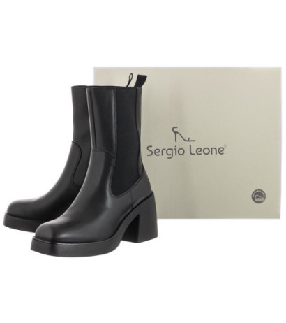 Sergio Leone Czarne KZ 211 (SL467-a) bateliai
