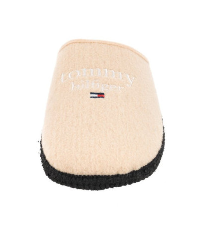 Tommy Hilfiger Indoor Slipper T3A0-32441-1506 500 Beige (TH578-a) Moteriški batai/šlepetės
