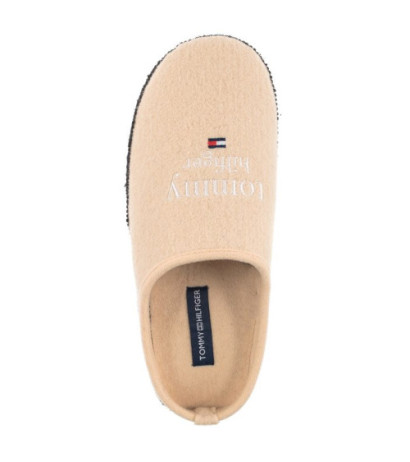 Tommy Hilfiger Indoor Slipper T3A0-32441-1506 500 Beige (TH578-a) Moteriški batai/šlepetės
