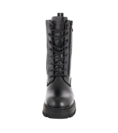 Calvin Klein Chunky Combat Laceup Zip YW0YW00740 Black (CK181-a) batai