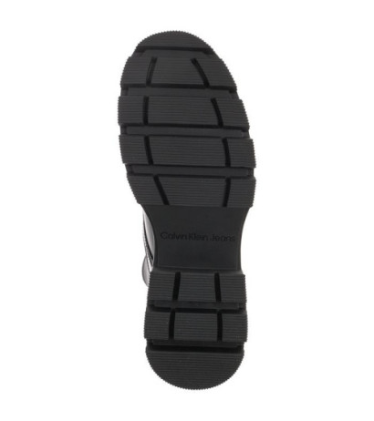 Calvin Klein Chunky Combat Laceup Zip YW0YW00740 Black (CK181-a) batai
