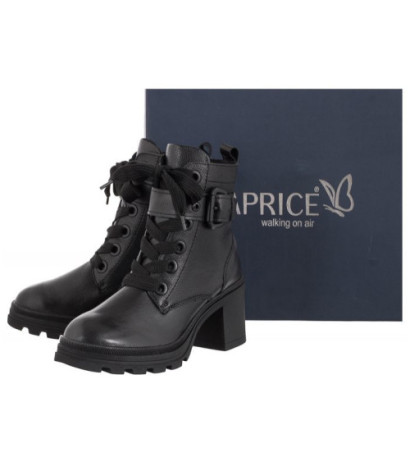 Caprice Czarne 9-25209-29 022 Black Nappa (CP345-a) batai
