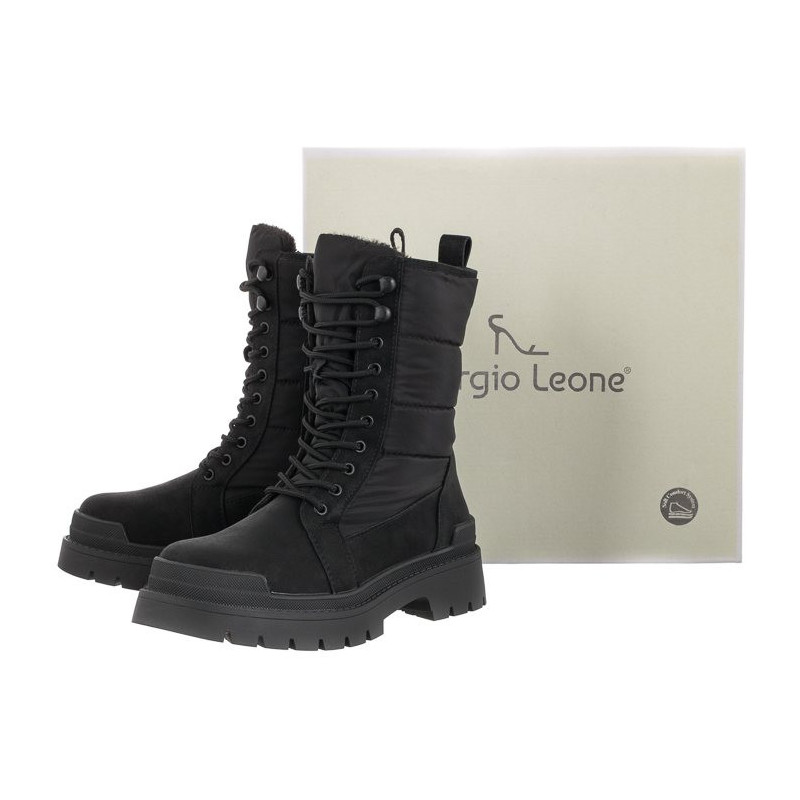 Sergio Leone Czarne SN 114 (SL470-a) batai