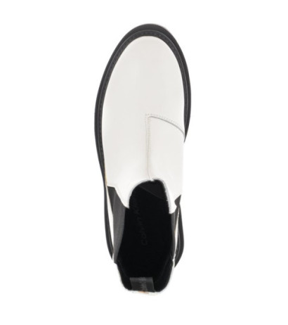 Calvin Klein Flatform Chelsea Boot YW0YW00850 YBR White (CK192-a) batai