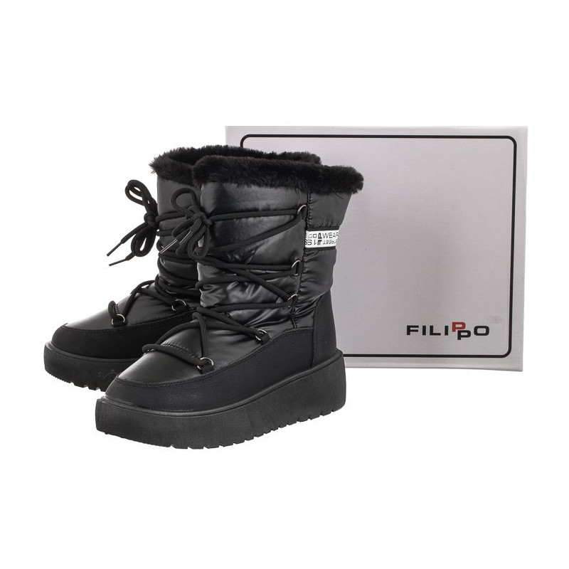 Filippo Czarne DBT4239/22 BK (FO20-a) batai