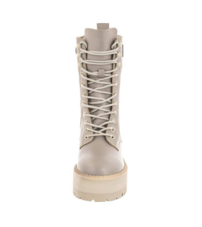 Tommy Hilfiger Tommy Jeans Flatform Padded Boot EN0EN01954 PKF Crushed Pebble (TH636-a) batai