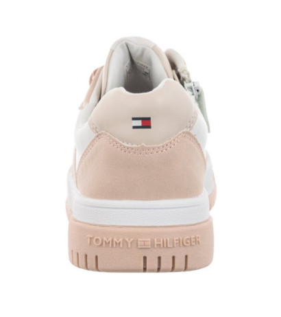 Tommy Hilfiger Flag Low Cut Lace-Up Sneaker Pink/White T3A9-32719-1467 X054 (TH670-a) sportiniai bateliai