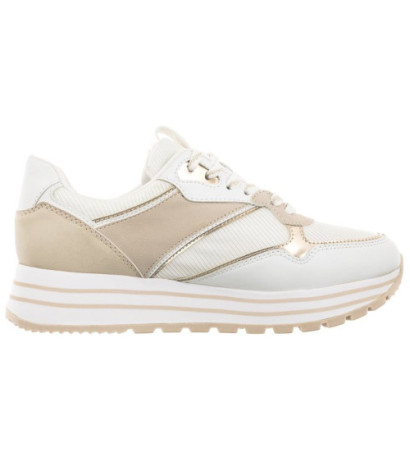 Tamaris Białe 1-23706-20 193 Wht/Lt Gold (TM423-b) sportiniai bateliai
